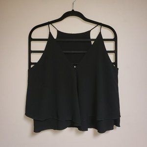 TYCHE Women's Size L  Black Tank Top - NWT